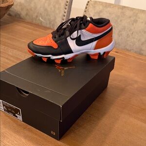 Nike Kids Sneakers - Black, Orange, White
